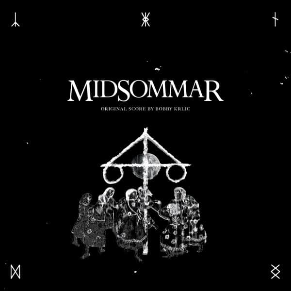 Black and White Midsommar soundtrack art by Christopher Leckie