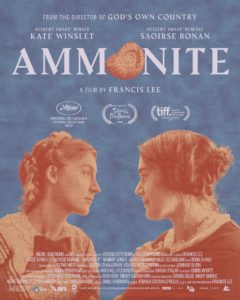 Alternate Poster for Ammonite Feature Saoirse Ronan and Kate Winslet Looking At Each Other
