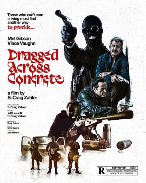 70's Style Alternative Poster for Dragged Across Concrete